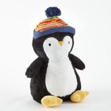 Jouet de pingouin en peluche pelucheux personnalisé de haute qualité